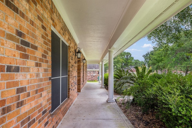 24418 Okehampton Dr, Tomball, TX 77375 - view of porch