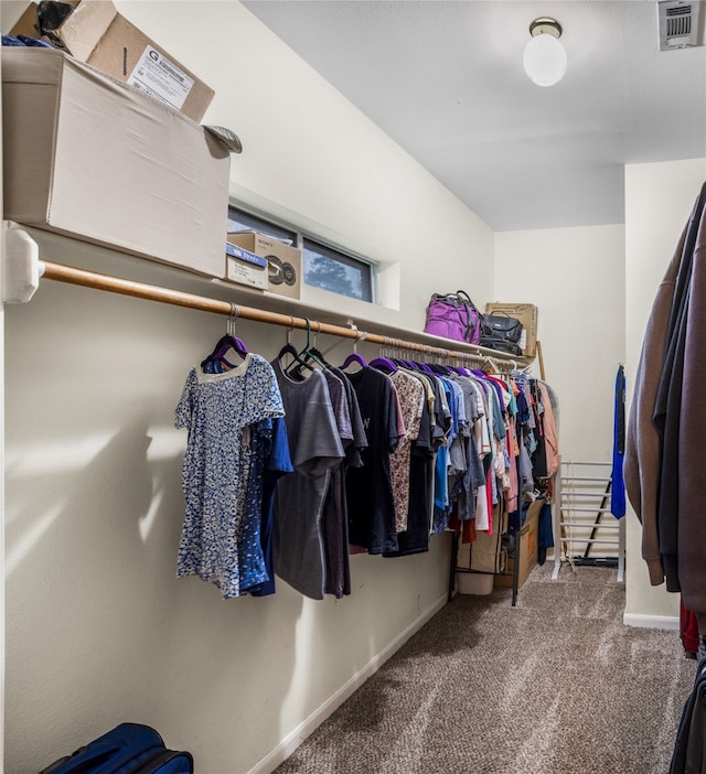 24418 Okehampton Dr, Tomball, TX 77375 - walk in closet featuring carpet floors