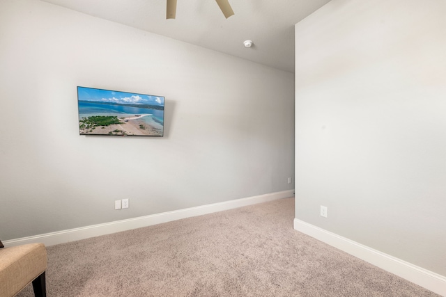 27688 Vivace Dr, Spring, TX 77386 - carpeted empty room featuring ceiling fan and baseboards