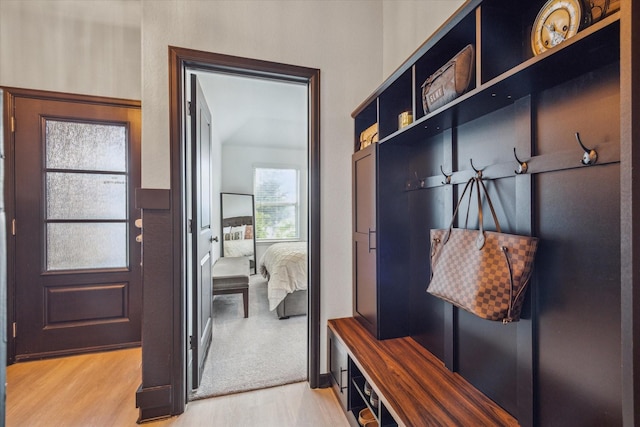 7203 Mayapple Grove Ln, Katy, TX 77493 - mudroom featuring light wood-type flooring