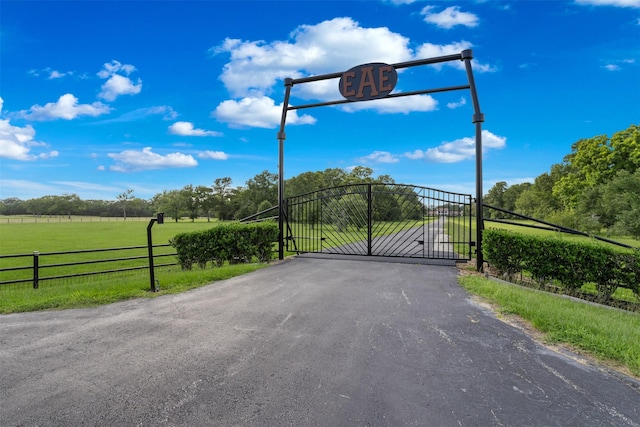 19216 Fm 442nd Rd, Needville, TX 77461 - view of street with a gate