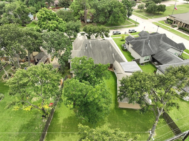 16338 Acapulco Dr, Jersey Village, TX 77040 - drone / aerial view of a tree filled landscape