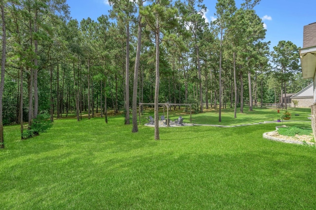 115 Dedication Trl, Huntsville, TX 77340 - view of grassy yard