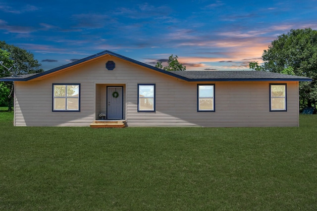 1030 San Felipe Rd, Sealy, TX 77474 - ranch-style house featuring a yard and roof with shingles