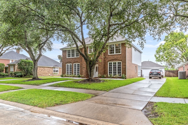 4814 Kirkwall Dr, Sugar Land, TX 77479 - view of front facade with brick siding