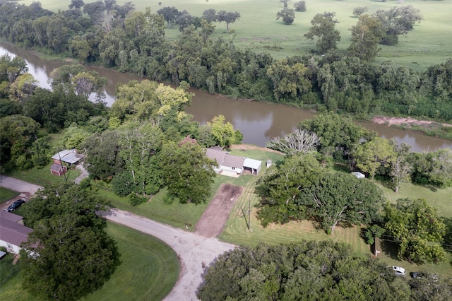 703 Pecan Valley Dr, Wharton, TX 77488 - aerial overview of property's location featuring a nearby body of water