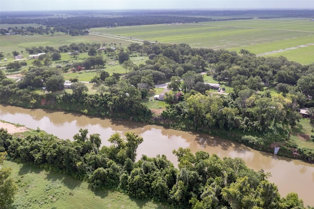 703 Pecan Valley Dr, Wharton, TX 77488 - overview of rural landscape with a large body of water