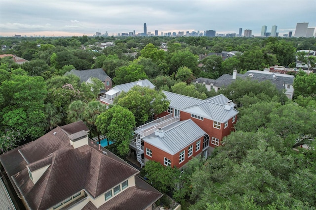 3211 Pittsburg St, West University Place, TX 77005 - bird's eye view of skyline