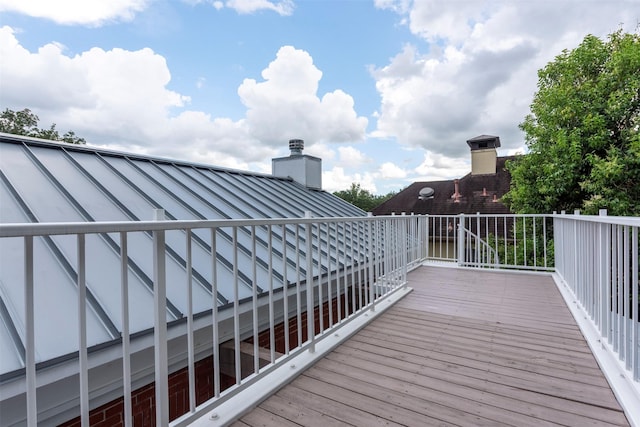 3211 Pittsburg St, West University Place, TX 77005 - view of wooden terrace