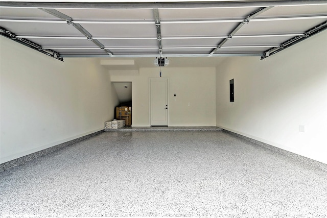 2808 Cary St Unit B, Houston, TX 77003 - garage with a garage door opener and electric panel