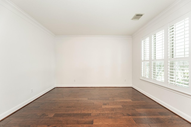 19507 Gladewater Ct, Cypress, TX 77433 - unfurnished room with ornamental molding and wood finished floors