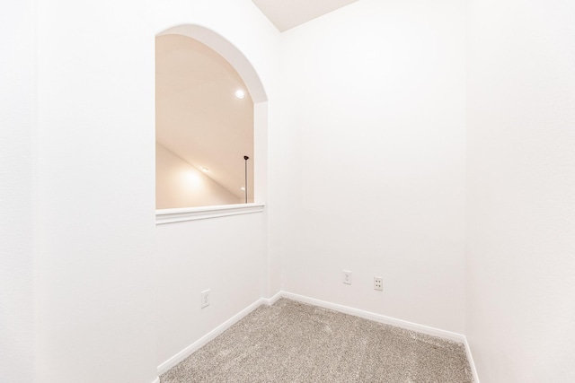 19507 Gladewater Ct, Cypress, TX 77433 - spare room with light carpet and arched walkways