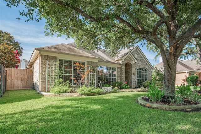 11607 Buck Springs Trl, Tomball, TX 77377 - view of front facade with brick siding and stone siding