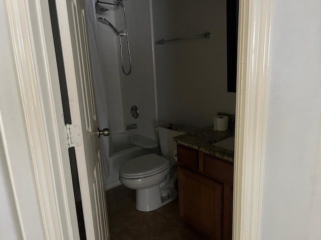 12610 Bethany Bay Dr, Pearland, TX 77584 - full bath with vanity, tile patterned floors, and shower / washtub combination