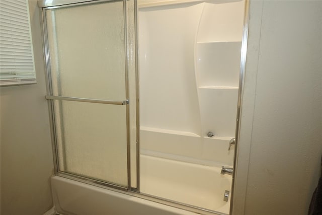 11822 Bandlon Dr, Houston, TX 77072 - bathroom with shower / bath combination with glass door