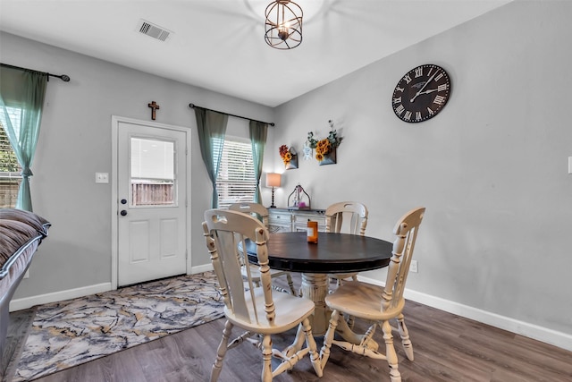 10211 Norway Spruce Ln, Tomball, TX 77375 - dining space featuring wood finished floors