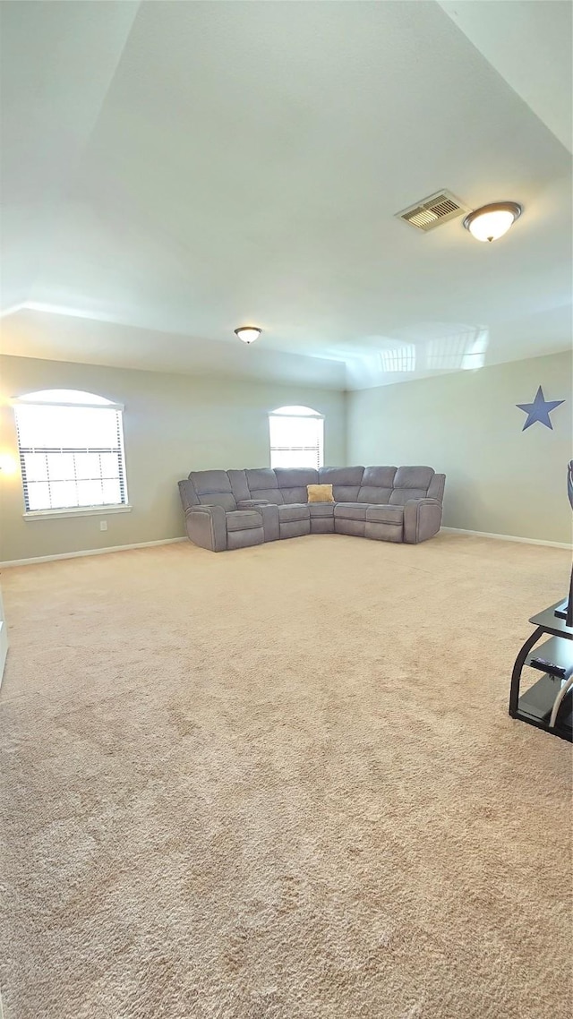 10211 Norway Spruce Ln, Tomball, TX 77375 - living room with carpet floors and baseboards