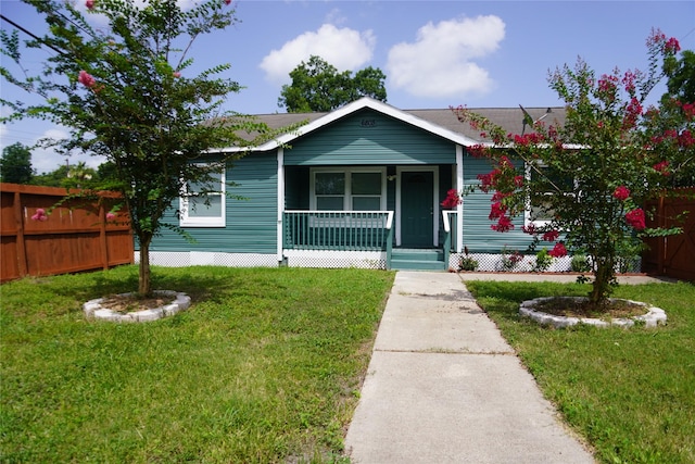 6803 6th St, Hitchcock, TX 77563 - view of front of house featuring covered porch