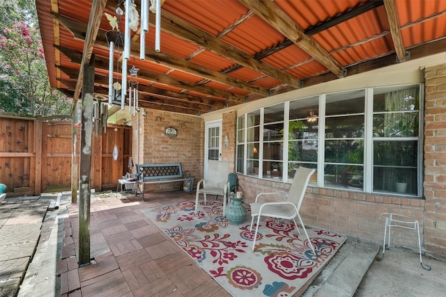 11815 Sharpview Dr, Houston, TX 77072 - view of patio