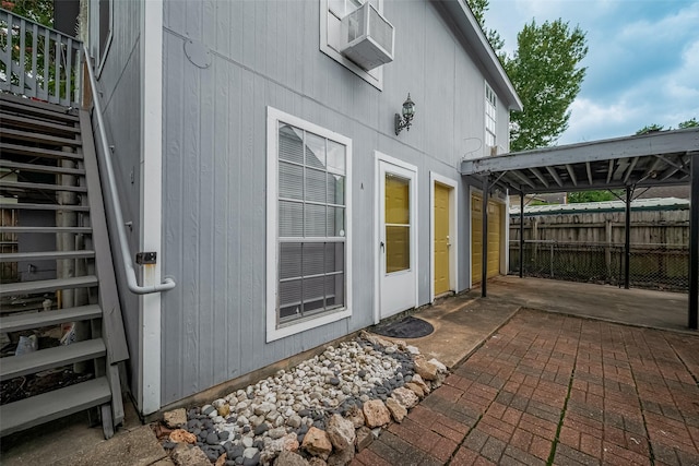 1813 Hatwell St, Houston, TX 77023 - view of side of property featuring a patio and cooling unit