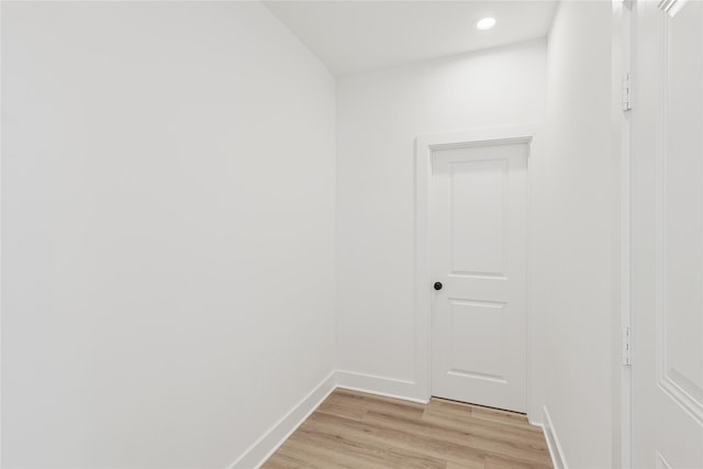 7410 Hezekiah Ln, Houston, TX 77088 - unfurnished room with light wood finished floors and recessed lighting