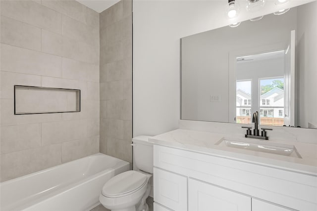 7410 Hezekiah Ln, Houston, TX 77088 - full bath featuring vanity and  shower combination