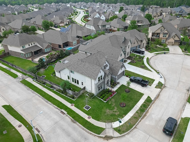 2611 Oakland Park Dr, Conroe, TX 77385 - aerial view of residential area