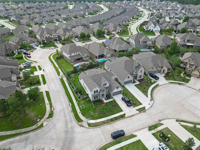 2611 Oakland Park Dr, Conroe, TX 77385 - aerial view of residential area