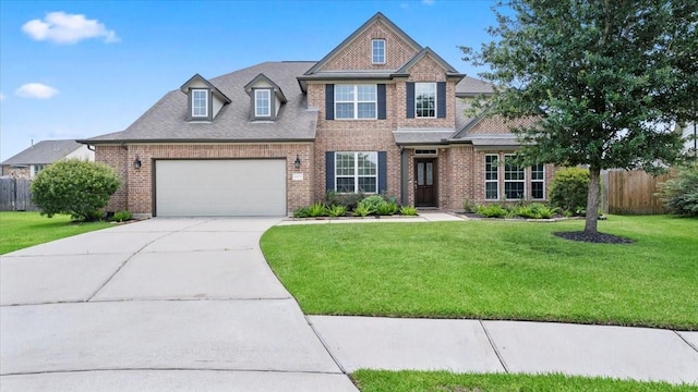 14926 Kenton Place Ln, Cypress, TX 77429 - view of front of property with brick siding, concrete driveway, and a garage