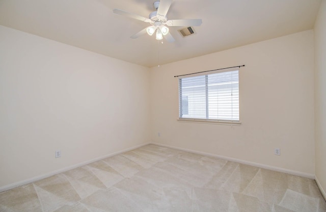 11610 Cross Spring Dr, Pearland, TX 77584 - empty room with light colored carpet and ceiling fan