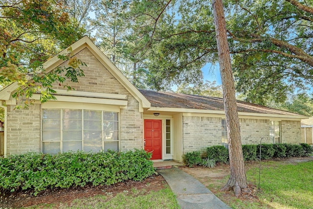 25515 Pepper Ridge Ln, Spring, TX 77373 - view of front of house featuring brick siding