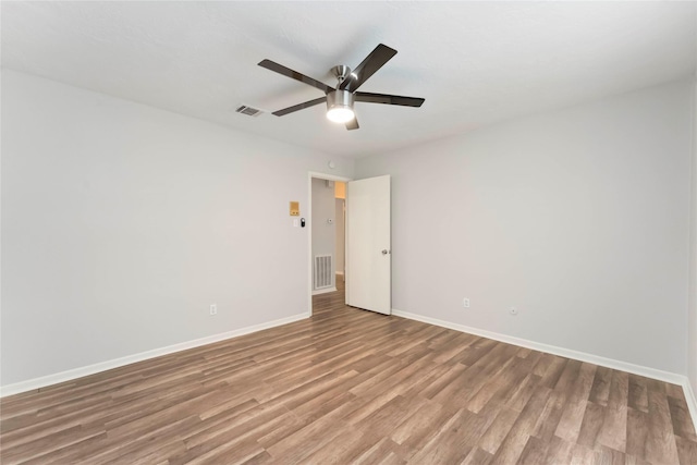 25515 Pepper Ridge Ln, Spring, TX 77373 - unfurnished room with light wood-style flooring and a ceiling fan
