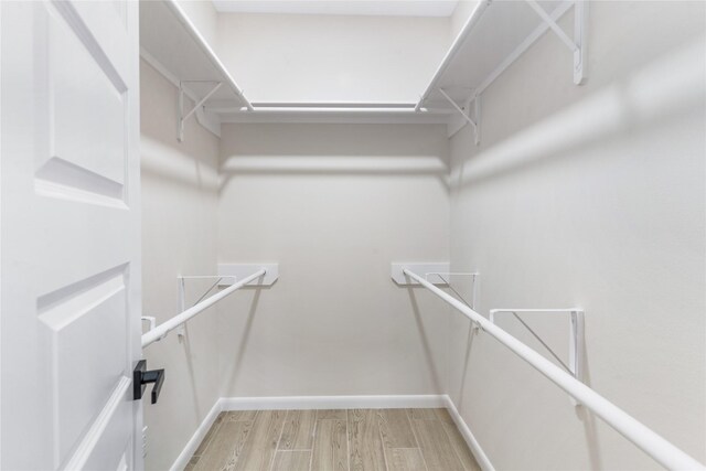 4120 S Kemp Ave, Edinburg, TX 78542 - walk in closet featuring light wood-style flooring