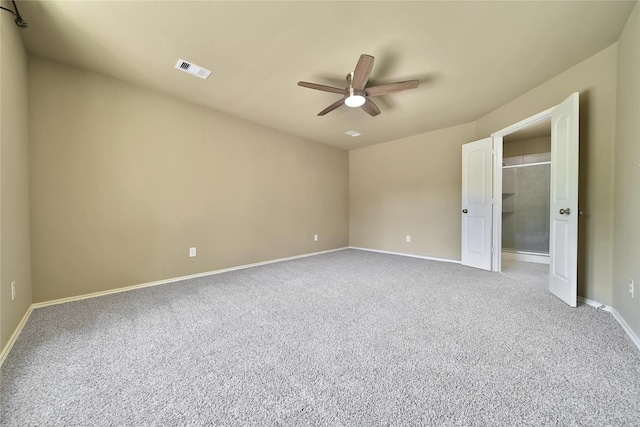 1959 Briar Grove Dr, Conroe, TX 77301 - unfurnished bedroom featuring light colored carpet, a ceiling fan, and a spacious closet