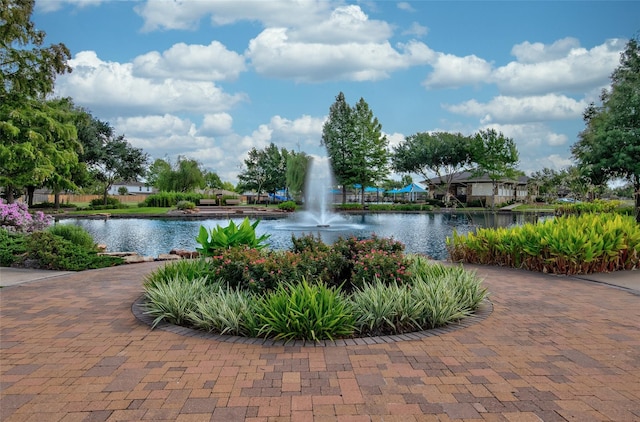 20718 Slate Ct, Richmond, TX 77407 - surrounding community featuring a water view