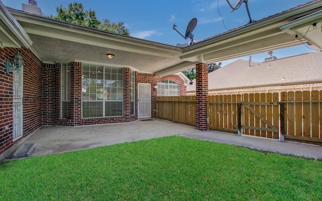 16214 Lobo Ln, Spring, TX 77379 - view of yard with a patio area