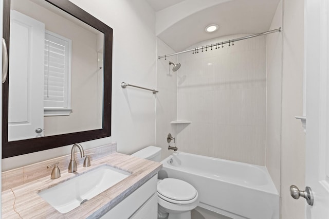 1705 Upland Lks, Houston, TX 77043 - full bathroom with vanity and bathtub / shower combination