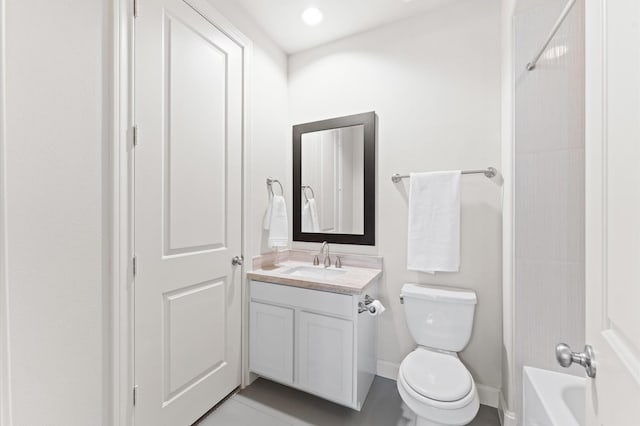 1705 Upland Lks, Houston, TX 77043 - full bathroom with vanity and shower / bathtub combination