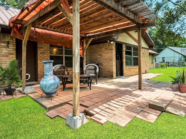 13202 N Decker Dr, Magnolia, TX 77355 - view of patio / terrace