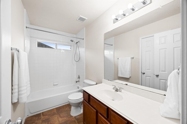 16606 River Wood Ct, Crosby, TX 77532 - full bathroom with vanity and shower / tub combination