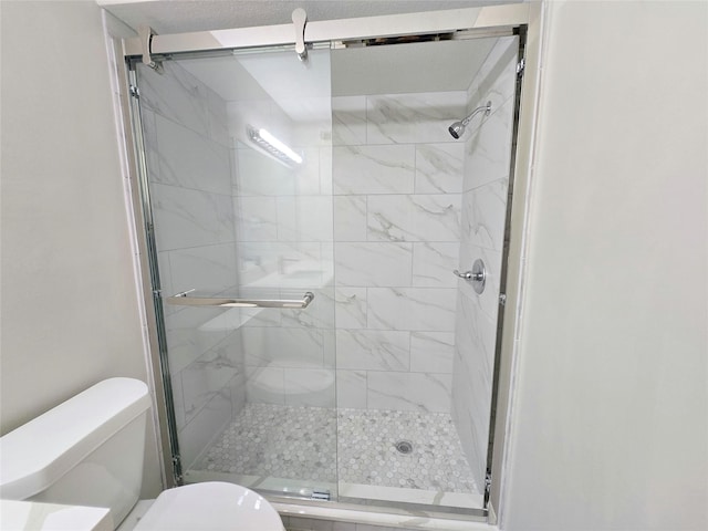 8100 Cambridge St Unit 99, Houston, TX 77054 - bathroom with toilet and a stall shower