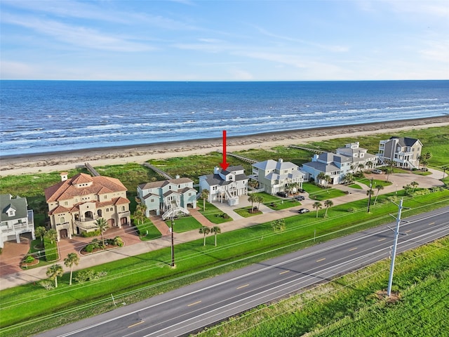 19623 Shores Dr, Galveston, TX 77554 - aerial view of expansive coastline