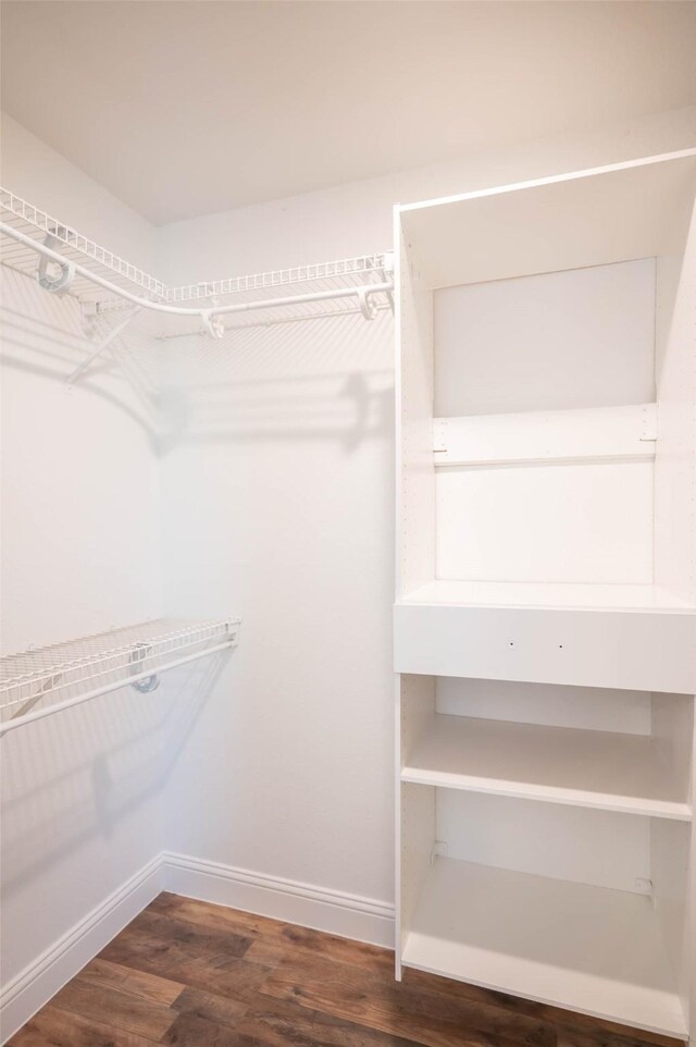 238 Almond Dr, Lake Jackson, TX 77566 - spacious closet with wood finished floors