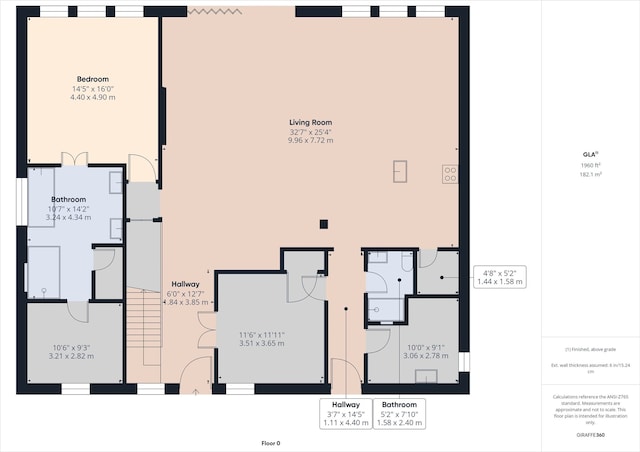3314 Arbor St, Houston, TX 77004 - view of home floor plan