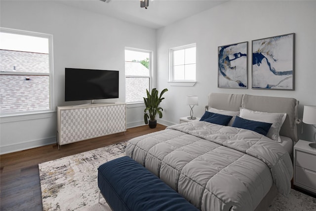 3314 Arbor St, Houston, TX 77004 - bedroom featuring wood finished floors and baseboards