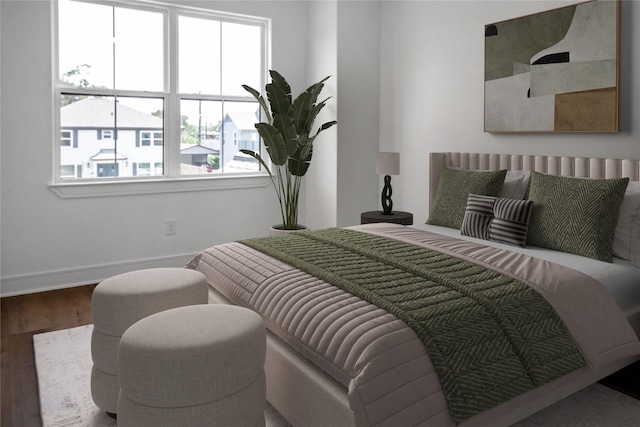 3314 Arbor St, Houston, TX 77004 - bedroom with multiple windows and wood finished floors
