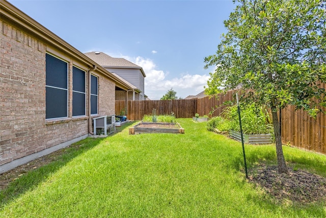 2821 Redbud Ln, Melissa, TX 75454 - fenced backyard with a garden