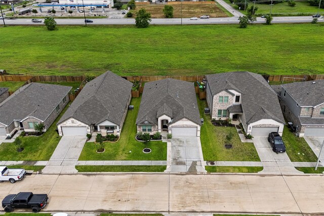 5311 Latigo Ct, Alvin, TX 77511 - aerial perspective of suburban area