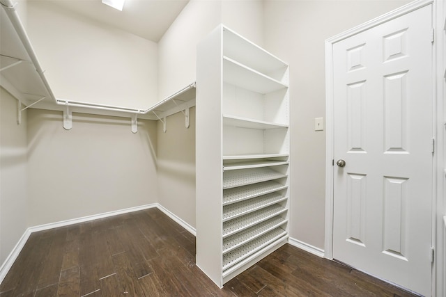 2531 Llano Springs Dr, Katy, TX 77494 - walk in closet featuring dark wood-style flooring