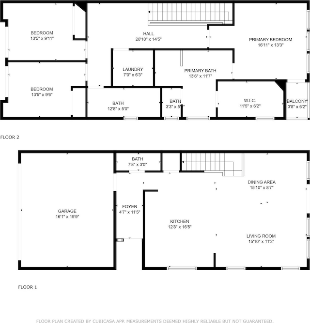 1913 W St, Houston, TX 77026 - view of home floor plan